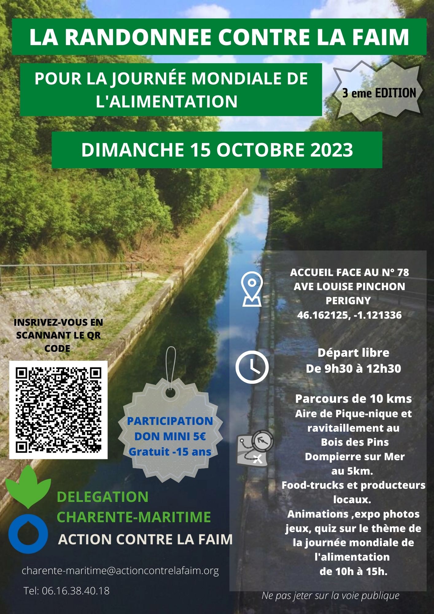 RANDONNEE CONTRE LA FAIM- 3EME EDITION